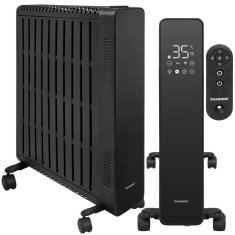 Kaminer Arvell 2500 W WiFi uljem punjeni radijator s 11 rebra - Crni