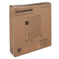Kaminer Arvell 2500 W WiFi uljem punjeni radijator s 11 rebra - Crni