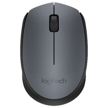 Logitech M170 bežični optički miš sivi