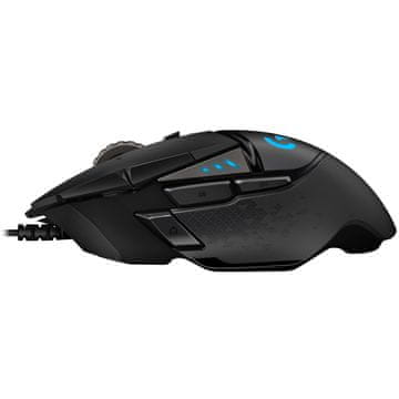Logitech G502 HERO RGB USB optički gaming crni miš