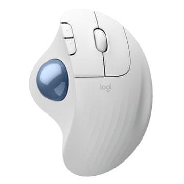Logitech ERGO M575S bežični bluetooth optički bijeli miš