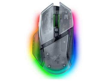 Razer Miš Razer Basilisk V3 Pro 35K Phantom White, bežični