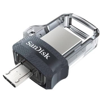 SANDISK Ultra Dual Drive m3.0 64GB mUSB/USB-A (SDDD3-064G-G46) USB memorija