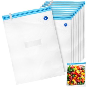 Northix Vrećice za vakuumsko zatvaranje 40x28 cm, pakiranje od 10 komada, za višekratnu upotrebu