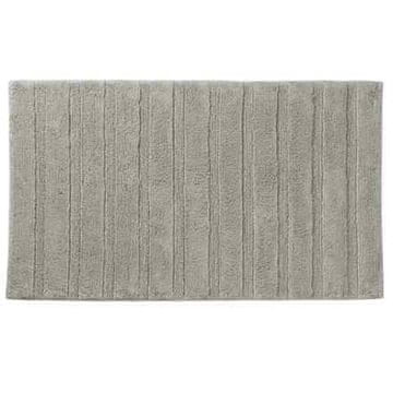 Kela Prostirka za kupanje KL-23584 Megan 65x55 cm pamučna srebrno-siva