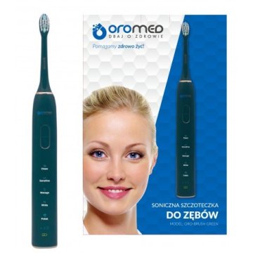Oromed Oromed ORO-BRUSH GREEN, električna zvučna četkica za zube za odrasle
