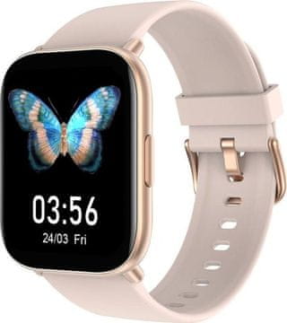 ORO ORO FIT PRO GT PINK pametni sat - rozi, Vodootpornost 3 ATM, Senzor kisika u krvi
