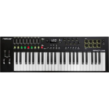 Impact Nektar Impact LX 49 mkIII MIDI tipkovnica, 49 tipki, USB, crna
