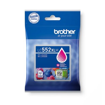 BROTHER Brother LC552XLM tinta, Original, Magenta, 1500 stranica