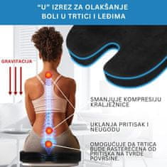 Orthexa Ortopedski jastuk za sjedenje – ComfortLux