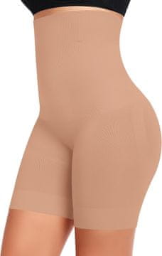 Nikcorp Donje rublje za oblikovanje trbuha i mršavljenje shapewear modelirajuće hlačice za bedra i kukove bešavna obrada elastična tkanina prozračnost odvođenje vlage ispod haljina smeđa veličina XL