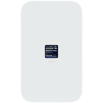 Ubiquiti UniFi 5G Max U5G-MAX, 5G/LTE modem, do 3,4 Gbps, dual SIM/eSIM, 2,5 GbE, PoE, stolna/zidna/prozorska montaža
