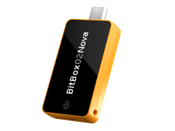 BITBOX BitBox02 NOVA Bitcoin-only, novčanik za Bitcoin, narančasta
