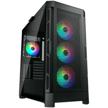Cougar COUGAR AIRFACE PRO RGB kućište za računalo, Mid Tower, crno