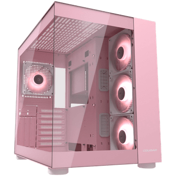 Cougar COUGAR FV150 RGB PC kućište, Midi tower, roza