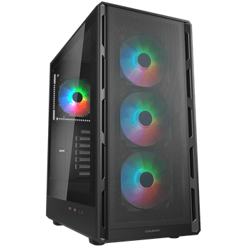Cougar COUGAR AIRFACE PURE RGB kućište za računalo, Mid Tower, crno