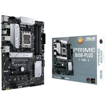 ASUS PRIME B650-PLUS-CSM AM5 ATX matična ploča - AMD B650, 4xDDR5, 2xM.2, 4xSATA, 2.5Gb LAN, 1xDP, 1xHDMI, Aura Sync