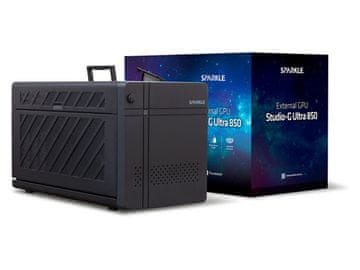 Sparkle Vanjsko kućište za grafičku karticu Sparkle Studio-G 850 Ultra, 850W, eGPU, Thunderbolt 5, crno