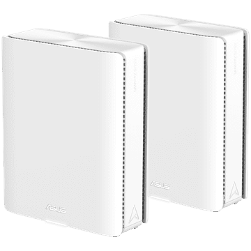 ASUS ZenWiFi BQ16 (2-paket) BE25000 Quad-band WiFi 7 (802.11be) Mesh sustav, dvostruki 10G priključci, roditeljski nadzor, AiMesh