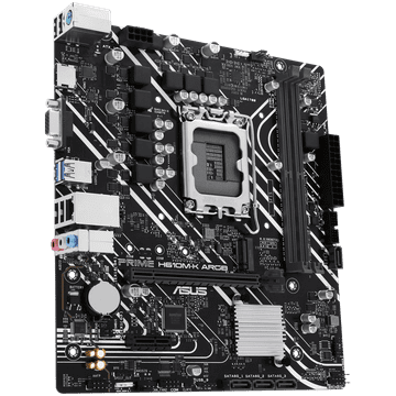 ASUS PRIME H610M-K ARGB LGA1700 mATX matična ploča - Intel H610, 2xDDR5, 1xM.2, 4xSATA, 1Gb LAN, 1xD-SUB 1xHDMI