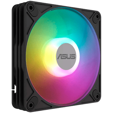 ASUS AR120 ARGB ventilator, 120mm PWM, crni, bulk