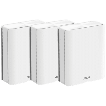 ASUS ZenWiFi BQ16 (3-paket) BE25000 Quad-band WiFi 7 (802.11be) Mesh sustav, dvostruki 10G priključci, roditeljski nadzor, AiMesh
