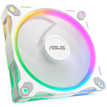 ASUS Prime MR120 ARGB Reverse ventilator, 120mm PWM, bijeli