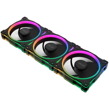 ASUS Prime MR120 ARGB Reverse ventilatori, 3x 120mm PWM, crni