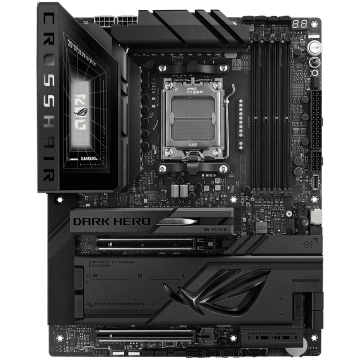 ASUS ROG CROSSHAIR X870E DARK HERO AM5 ATX matična ploča - AMD X870E, 4xDDR5, 5xM.2, 4xSATA, 10Gb+5Gb LAN, WiFi 7, BT, 1xHDMI, 2xUSB4 40Gbps priključka (USB Type-C), Aura Sync