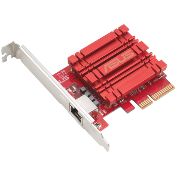 ASUS XG-C100C V3 10GBase-T, RJ45 priključak, QoS, kompatibilna s 5/2.5/1G i 100Mbps, PCIe mrežna kartica