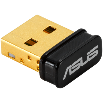 ASUS USB-N10 NANO B1 N150 WiFi 4 (802.11n), WEP, WPA, WPA2, USB adapter