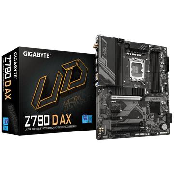 Gigabyte Z790 D AX LGA1700 ATX matična ploča - Intel Z790, 4xDDR5, 3xM.2, 4xSATA, 2.5Gb LAN, WiFi 6E, BT, 1xDP, 1xHDMI