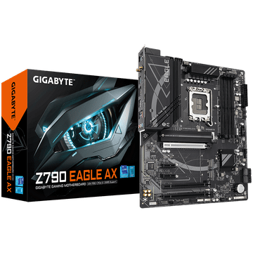 Gigabyte Z790 EAGLE AX LGA1700 ATX matična ploča - Intel Z790, 4xDDR5, 3xM.2, 4xSATA, 2.5Gb LAN, WiFi 6E, BT, 1xDP, 1xHDMI