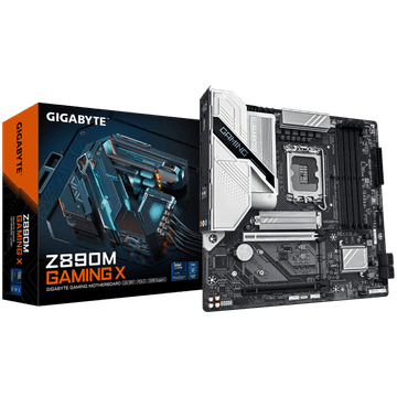 Gigabyte Z890M GAMING X LGA1851 mATX matična ploča - Intel Z890, 4xDDR5, 3xM.2, 4xSATA, 2.5Gb LAN, 2xDP, 1xHDMI