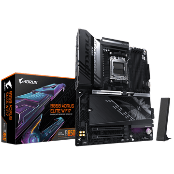 Gigabyte B850 AORUS ELITE WIFI7 AM5 ATX matična ploča - AMD B850, 4xDDR5, 3xM.2, 4xSATA, 2.5Gb LAN, WiFi 7, BT, 1xDP, 1xHDMI