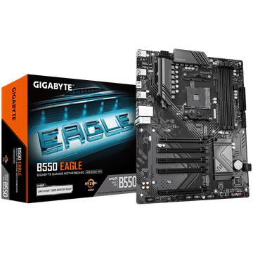 Gigabyte B550 EAGLE AM4 ATX matična ploča - AMD B550, 4xDDR4, 2xM.2, 4xSATA, 1Gb LAN, 1xHDMI