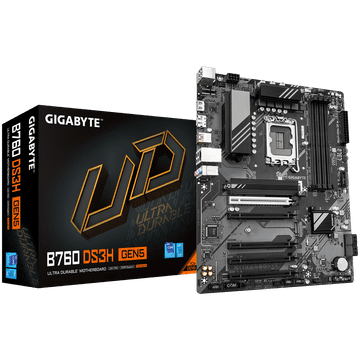 Gigabyte B760 DS3H GEN5 LGA1700 ATX matična ploča - Intel B760, 4xDDR5, 2xM.2, 4xSATA, 1Gb LAN, 1xDP, 1xHDMI