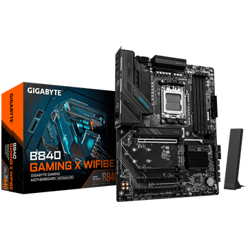 Gigabyte B840 GAMING X WIFI6E AM5 ATX matična ploča - AMD B840, 4xDDR5, 3xM.2, 4xSATA, 2.5Gb LAN, WiFi 6E, BT, 1xHDMI, 1xDP