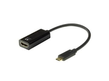 Ewent Adapter USB-C na HDMI 4K, crni, Ewent EW9823