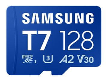 Samsung Memorijska kartica Samsung T7, micro SDXC, 128GB, U3, V30, A2, UHS-I, 170 MB/s