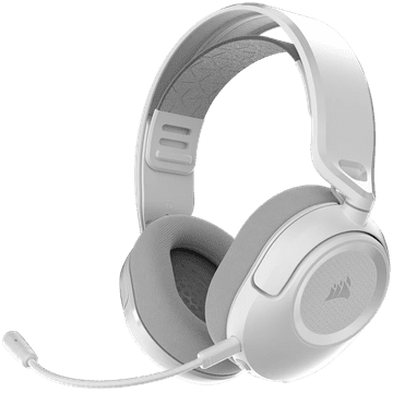 Corsair HS35 V3 Bežične gaming slušalice, bijele