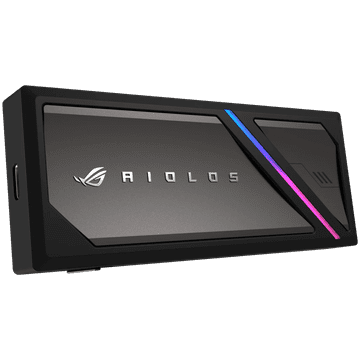 ASUS ROG Strix Aiolos M.2 NVMe SSD vanjsko kućište - USB-C 3.2 Gen 2x2 Type-C (20 Gbps), podrška za M.2 NVMe PCIe i SATA (2242/2260/2280)
