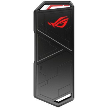 ASUS ROG Strix Arion M.2 NVMe SSD vanjsko kućište - USB 3.2 Gen 2x1 Type-C (10 Gbps), priložen kabel USB-C i USB-A, podrška za 2230/2242/2260/2280, Aura Sync