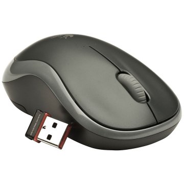 Logitech bežični miš M185 - SWIFT, sivi