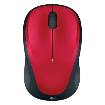 Logitech bežični miš M235, crveni