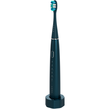 AENO Bežična četkica za zube, tamnoplava, 3 glave četkice, 1400mAh, funkcije: Soft, Clean, Massage, White, Sweep