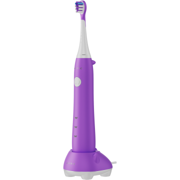 AENO Bežična zubna četkica, ljubičasta, 3 glave četkice, 600mAh, funkcije: Sensitive, Clean, Whitening, Sweep, Smart Remind