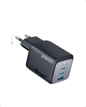 Anker Prime 67W GaN punjač s 3 priključka, crni