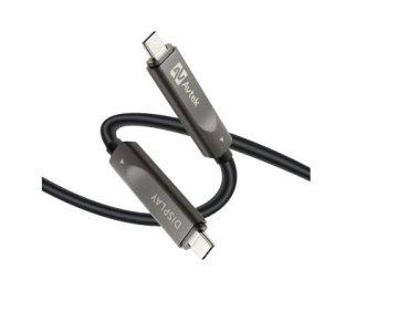 slomart Avtek Kabel USB-C na USB-C Fiber 15m - Aktivni