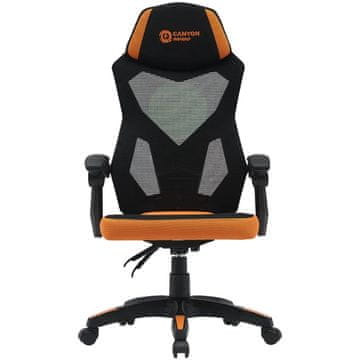 Canyon Wave gaming stolica, Mesh, crno-narančasta (CNE-MCH02)
